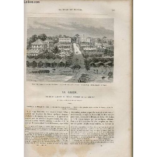 Le Tour Du Monde - Nouveau Journal Des Voyages - Livraison N°304,305 Et 306 - Le Gabon Par Le Dr Griffon Du Bellay, Médecin De La Marine (1861-1864).