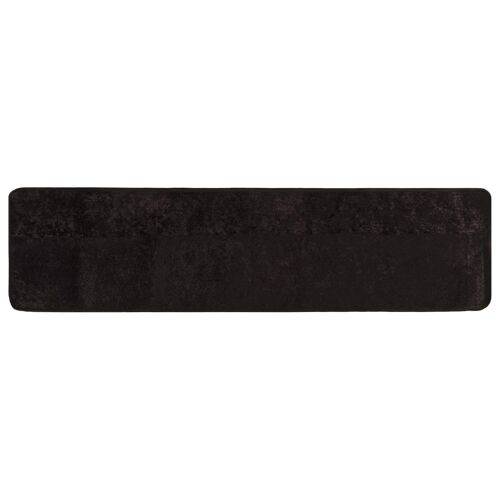 Vidaxl Coureur De Tapis Marsa Anthracite 250 X 50 Cm Polyester Et Pvc
