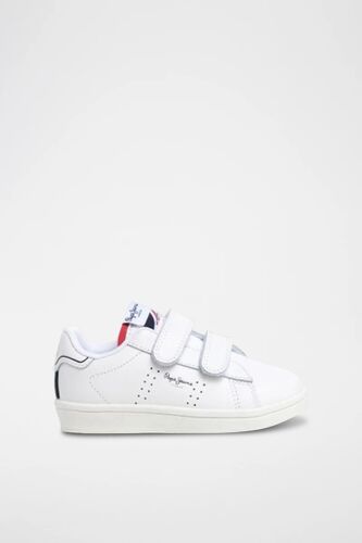 Baskets En Cuir - Blanc Enfant (3 Ans Et +)