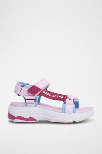 Sandales Plateformes Rose