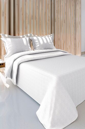 Ensemble couvre-lit 120 g/m² - Blanc 180 x 270 Blanc