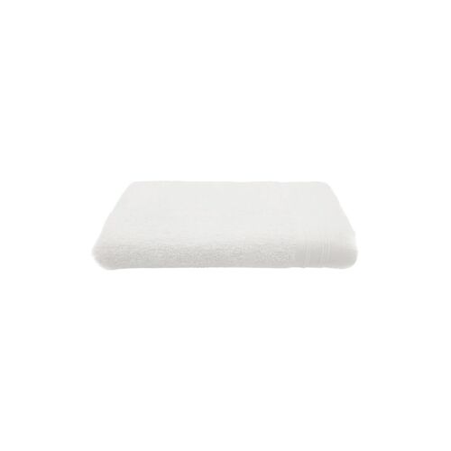 Serviette De Toilette Blanc - 50 X 90 Cm Blanc