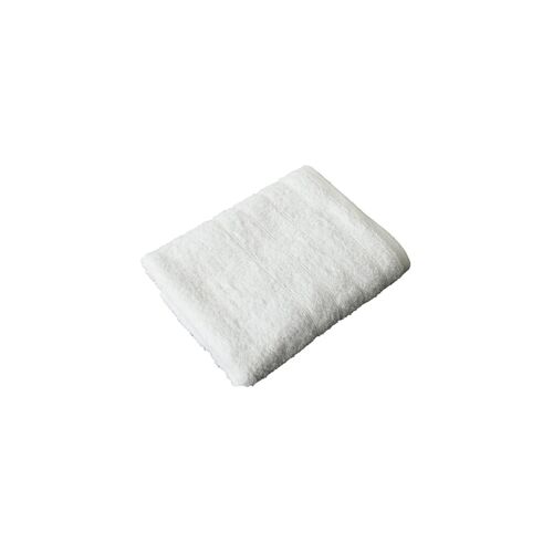 Serviette De Toilette Blanc - 50 X 90 Cm Blanc