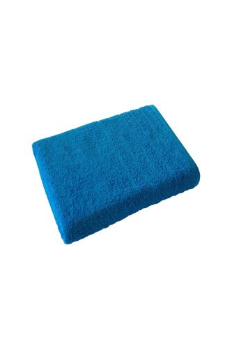 Drap De Bain Bleu Outremer - 90 X 150 Cm Bleu