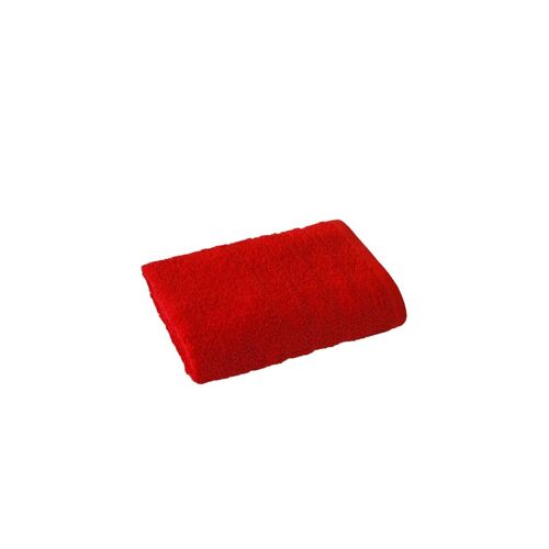 Serviette De Toilette Rouge - 50 X 90 Cm Rouge