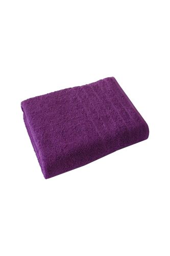 Drap De Bain Violet - 90 X 150 Cm Violet