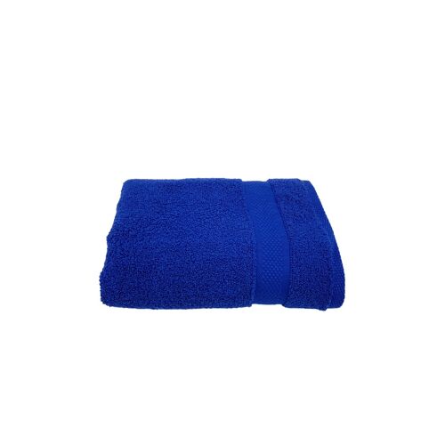 Serviette De Toilette Bleu Marine - 50 X 90 Cm Bleu