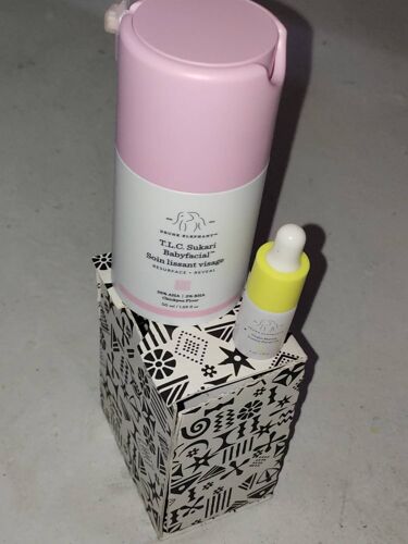 T.L.C Sukari Babyfacial Facial Lissant 50 Ml + Virgin Marula Oil Sample 3ml 