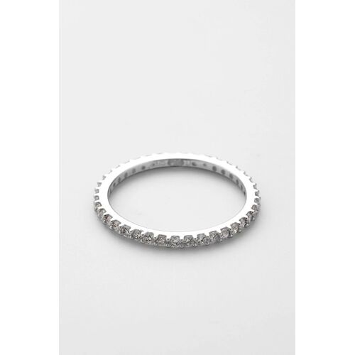 Alliance Tour Complet Lumineux - Or Blanc Et Diamants 48 Blanc/Argenté