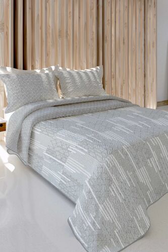 Ensemble Couvre-Lit 120 G/M² - Gris 180 X 270