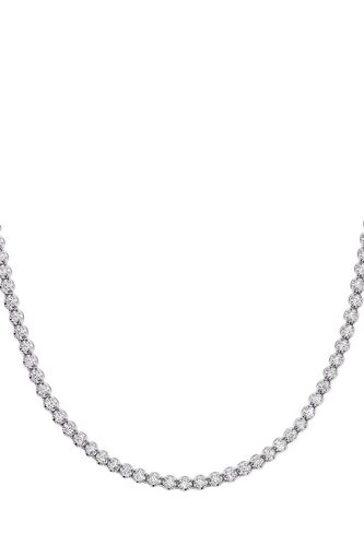 Collier Rivière - Or Blanc Et Diamants