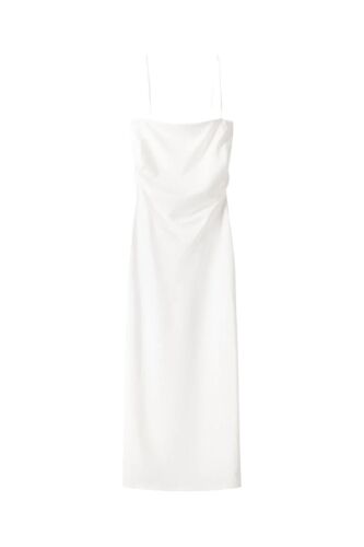 Robe Midi - Ecru Xs Blanc
