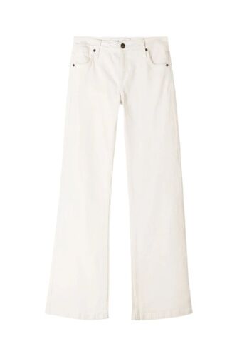 Pantalon Flare - Blanc 44 Blanc