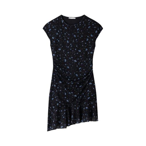 Robe Droite - Noir Xs Noir/Bleu