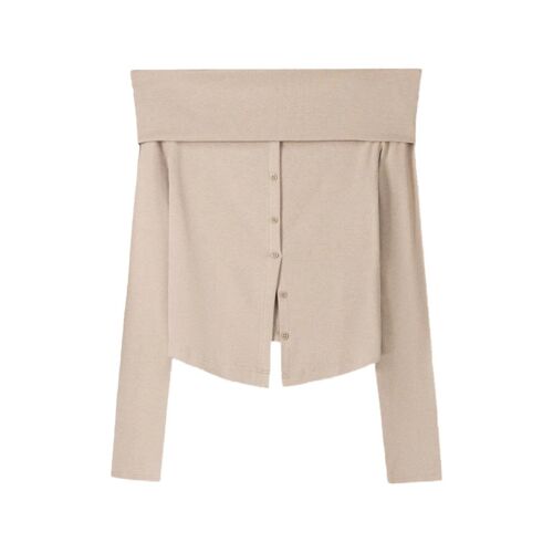 Chemisier - Beige S Beige