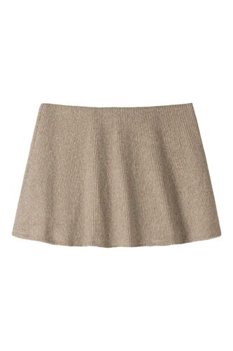Jupe Patineuse - Beige L Beige