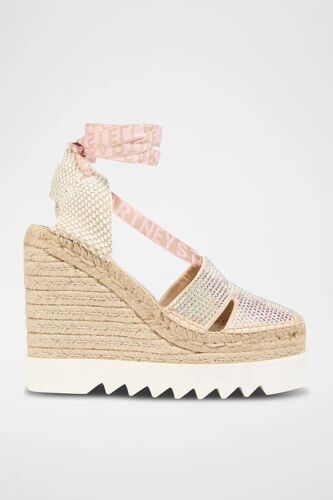 Sandales Montantes Beige