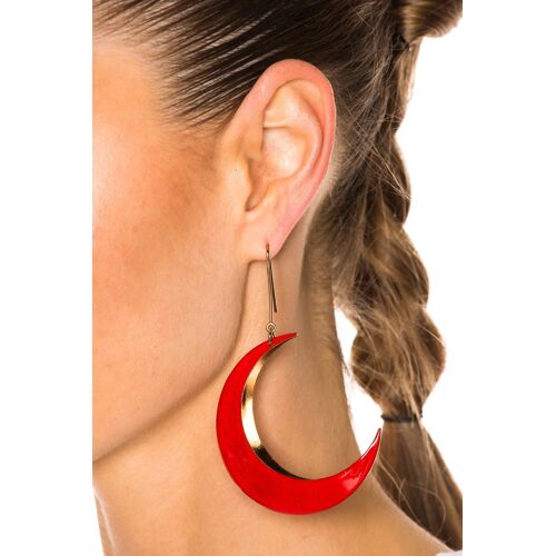 Boucles D'oreilles - Rouge Uni