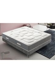 Matelas mousse à mémoire de forme Luxury 180 x 200cm Blanc