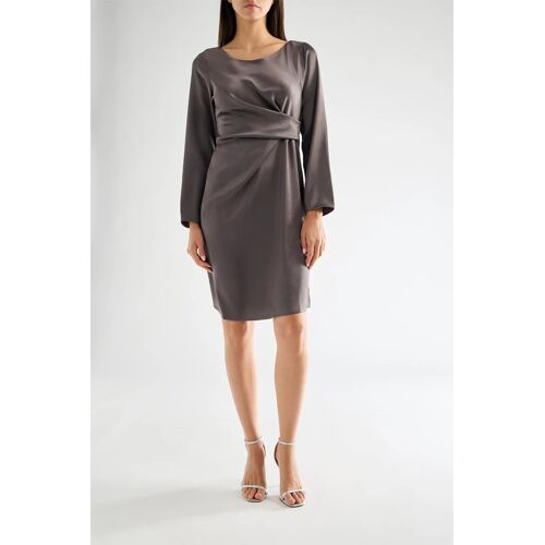 Robe Fourreau - Gris Xs Gris