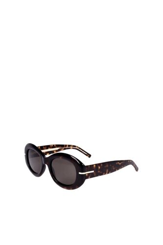 Lunettes De Soleil - Catégorie 2 - Hugo Boss Jaune/Marron/Doré