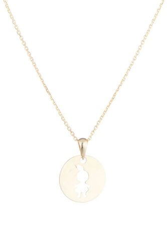 Pendentif Little Girl - Or Jaune Doré