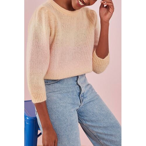Pull En Mohair Et Mérinos Banana Barbapapa - Saumon T2- Rose