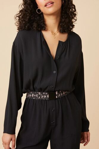 Ceinture - Noir 0 Blanc/Noir