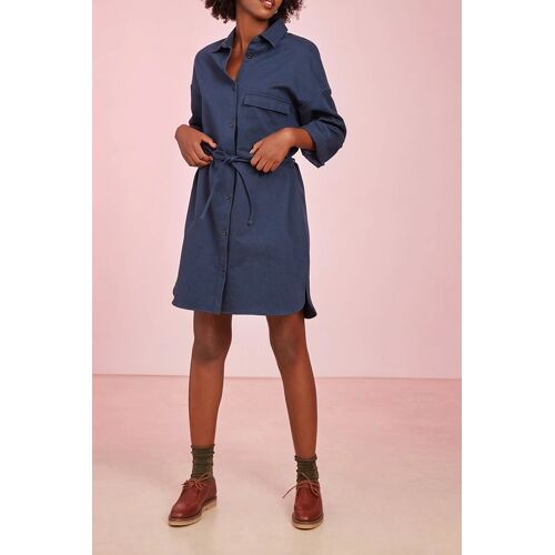 Robe Chemise Thelma - Bleu T1- Bleu