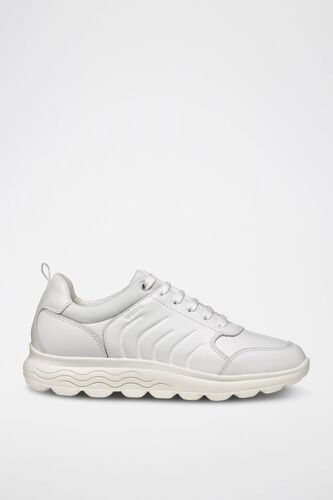 Chaussures Baskets En Cuir De Veau Spherica Blancblanc