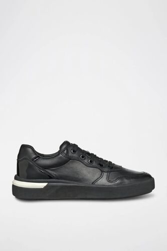 Chaussures Baskets En Cuir Dalyla Noirnoir