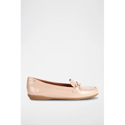 Chaussures Mocassins Vernis En Cuir Annytah Nude
