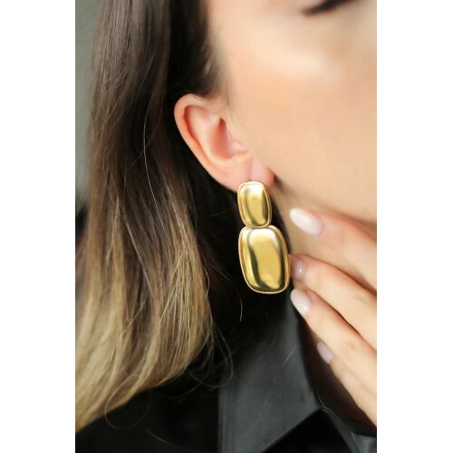 Boucles D¿Oreilles - Plaqué Or Jaune