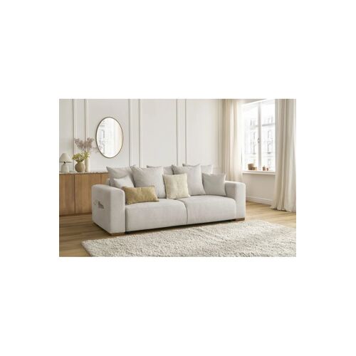 Canapé convertible Sidonie - Beige - Couchage 152 x 190 cm