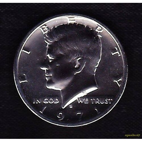 Half Dollar John Fitzgerald Kennedy 1971 D (Denver)