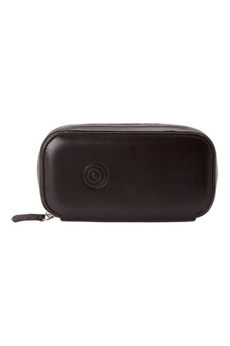 Etui Pour 2 Montres En Cuir Vegan Wm Brown - Marron Unisexe - Sans Genre Marron