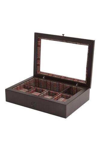 Boîte À Accessoires Pour Montres En Cuir Vegan Wm - Marron Unisexe - Sans Genre Marron
