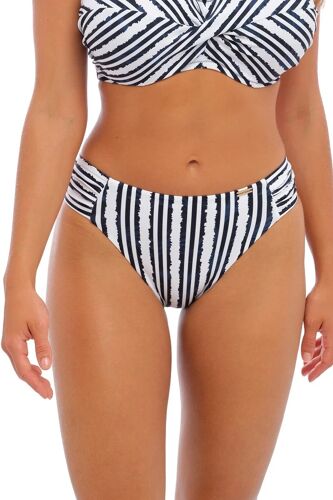 Bas De Maillot Sunshine - Bleu Marine Et Blanc - Fantasie L Blanc/Bleu