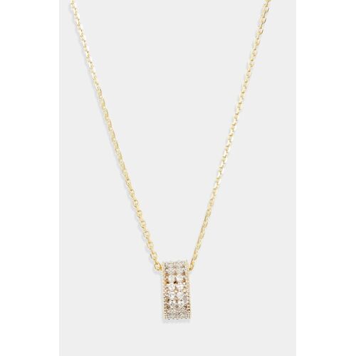 Pendentif Or Jaune Et Diamants Doré