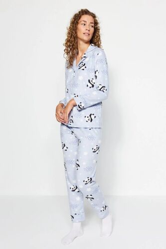 Pyjama 3 Pièces - Bleu M