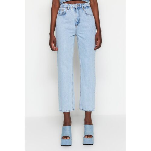 Jean Droit 7/8 - Bleu 38