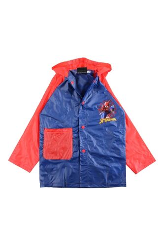 Imperméable À Capuche Spiderman Avengers Marvel - Rouge 8 Ans