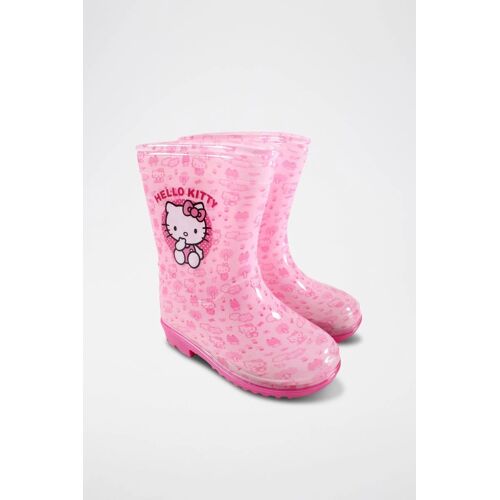Chaussures Bottes De Pluie Hello Kitty Sanrio Rose