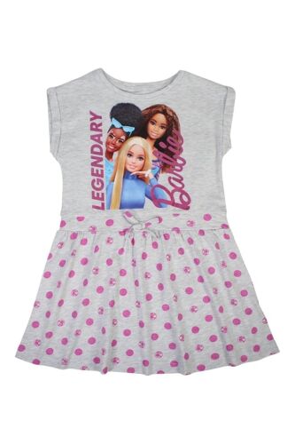 Robe Barbie - Gris 4 Ans