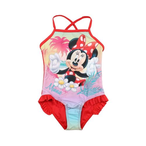 Maillot De Bain 1 Pièce Minnie Mouse Disney - Rose 5/6 Ans