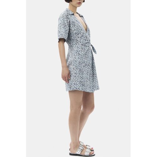 Robe Patineuse En Coton Biologique - Bleu 36 Bleu
