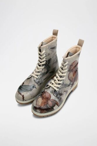 Chaussures Bottines Chatting On A Branch Multicolore
