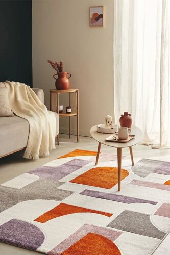 Tapis Memphis - Multicolore 120x160 Cm