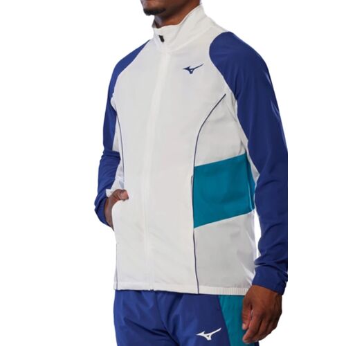 Veste D¿Entrainement - Blanc Et Bleu Marine L (Eu)