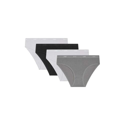 4 Culottes Les Pockets Ecodim - Blanc, Gris Et Noir - Dim 4/5 Ans Blanc/Noir/Gris